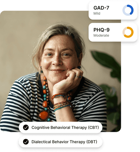 A credentialed clinician with verified modalities and screenings